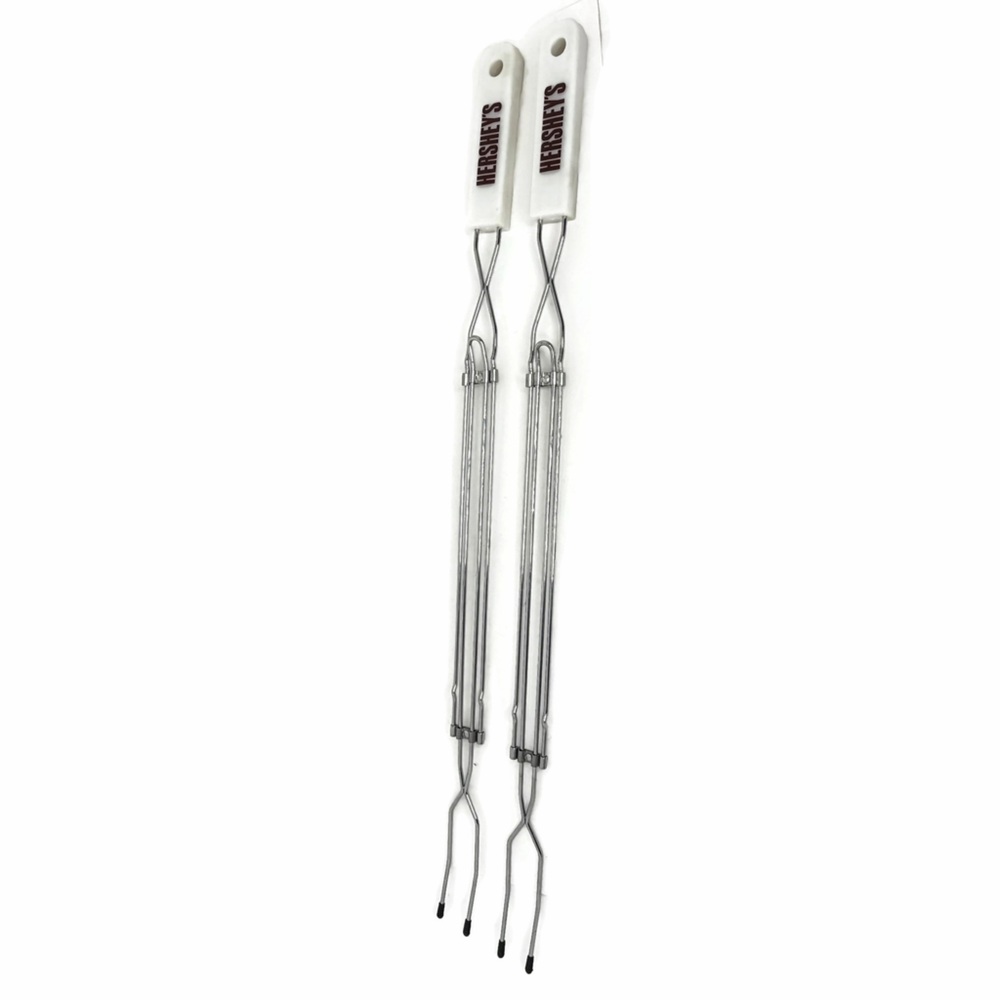 Hershey's Smores Marshmallow Roasting Sticks Set of 2 NWOT